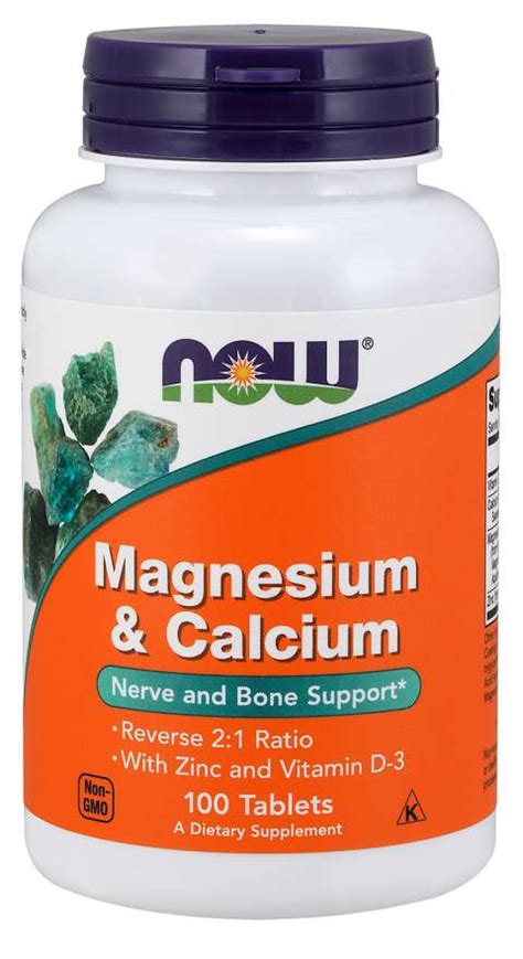 Now Foods Calcium Magnesium | Vitafit Bologna