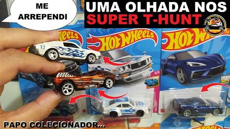 UMA CONFERIDA NA COLEÇÃO DE HOT WHEELS SUPER T HUNT E RESPONDER A QUESTÃO VALE A PENA YouTube