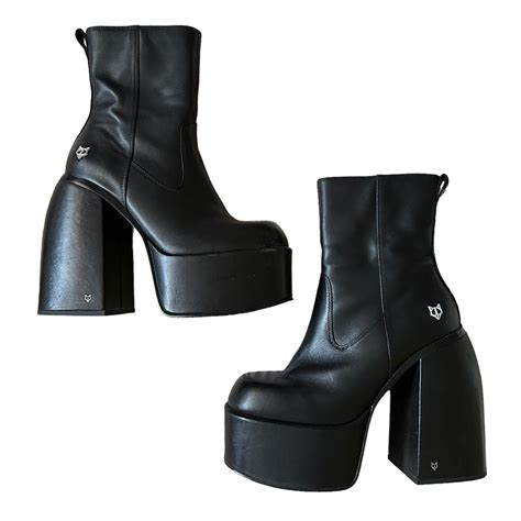 Naked Wolfe Jailbreaker Leather Chunky Platform Depop