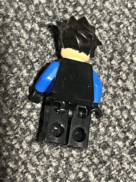 Lego Minifigure Nightwing Bat015 7785 Ebay