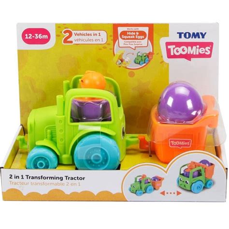 Tomy Toomies 2 in 1 Transforming Tractor - Baby/Toddler Toy | Top Pick ...