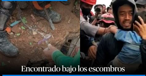 Así sobrevivió milagrosamente un niño de 6 años tras terremoto cómo