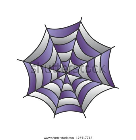 Spider Web Art Stock Vector Royalty Free 196417712 Shutterstock