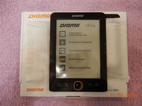 Электронная книга Digma R654 — купить в интернет-магазине ОНЛАЙН ТРЕЙД.РУ