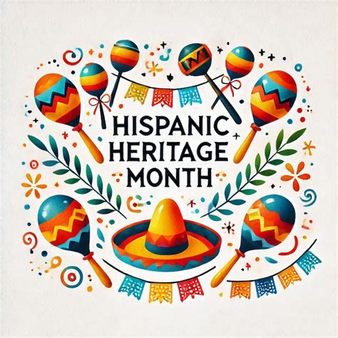 National Hispanic Heritage Month Social Media Design Latin American