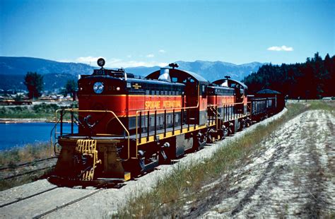 Spokane International Railroad Map History Photos