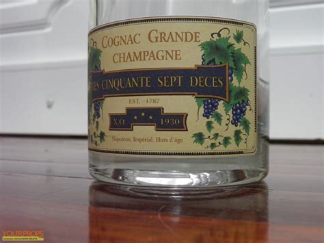 Cognac Grande Champagne Bottle Replica Movie Prop