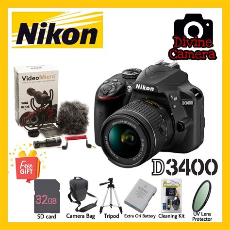 Nikon D3400 Price in Malaysia & Specs - RM1899 | TechNave