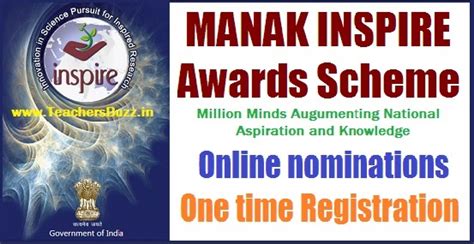 Inspire Award Scheme Manak Online Nominations 2019 20 Babat No