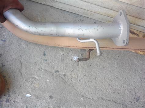 Замена приемной трубы — Chevrolet Lanos, 1,5 л, 2007 года | своими ...