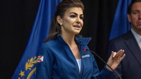 Casey Desantis Wore A Woke Leather Jacket During Campaign Stop