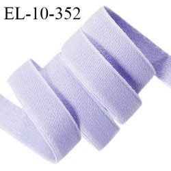 Elastique Lingerie 10 Mm Haut De Gamme Couleur Lavande Allongement 70 Largeur 10 Mm Prix Au