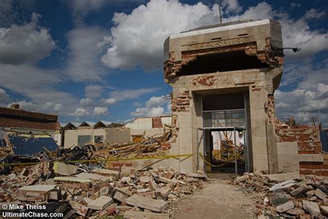 Greensburg Kansas EF 5 Tornado Damage Stock Photos