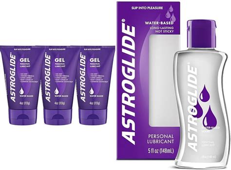Amazon Astroglide Gel Water Based Lubricant Sex Gel 4 Oz Pack Of 3 And Astroglide Water