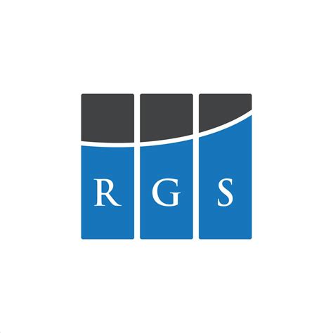 rgs letter designrgs letter logo design  white background rgs