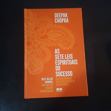 As Sete Leis Espirituais Do Sucesso Livro - Livro As Sete Leis Espirituais Do Sucesso | Shopee Brasil