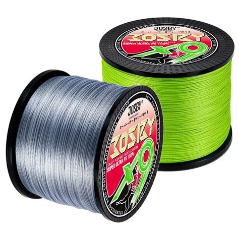 JOSBY X9 Strands 300M 500M 1000M Multifilament PE Braided Fishing Line