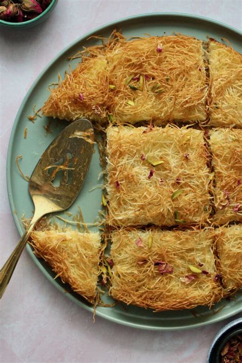 Kunafa Recipe With Cream Dandk Organizer