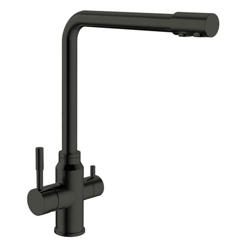 Смеситель для кухни MIXXUS SUS-021 BLACK с вых. для питьевой воды за 2 ...