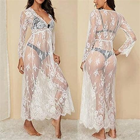 TwoCC Lingerie Donna Sexy Camicia Da Notte In Pizzo Sexy Babydoll Lingerie Abito Lingerie In