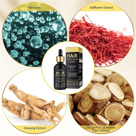 Minoxidil & Biotin Hair Growth Serum for Men and Women - 5% Treatment