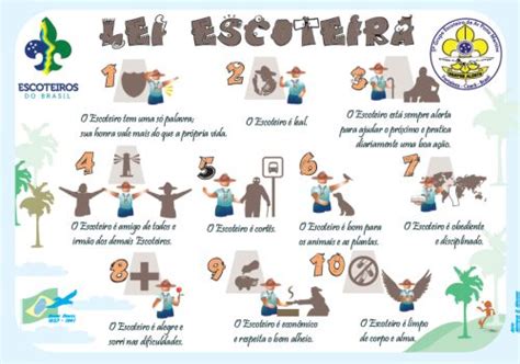 O Que Faz Um Escoteiro - LEI ESCOTEIRA E SEUS SIGNIFICADOS ~ Grupo Escoteiro Silvio Romero