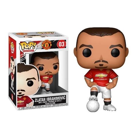 Zlatan Ibrahimovic Manchester United Football №03 Funko POP! Action ...