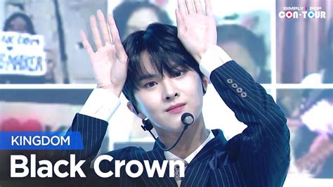 Simply K Pop Con Tour Kingdom Black Crown Ep