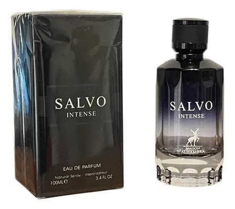 perfume masculino salvo intense edp ml maison alhambra