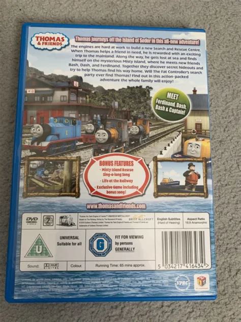 Thomas And Friends Misty Island Rescue Dvd Picclick Uk