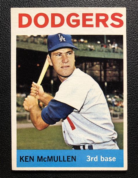 1964 Topps 214 Ken McMullen NM MT No Creases Dodgers HIGH END SET