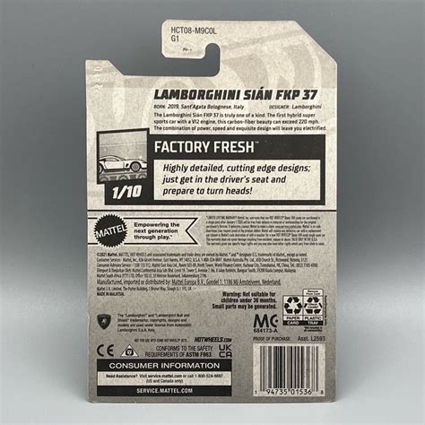 Hot Wheels Lamborghini Sian Fkp Green Hw Factory Fresh Kaufen Auf Ricardo