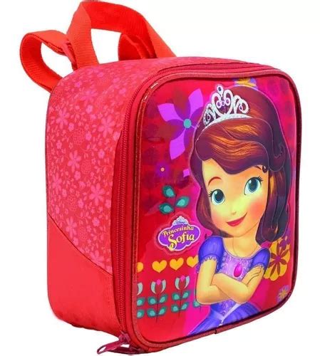 Kit Mochila Infantil Princesa Sofia Tam G Escolar MercadoLibre