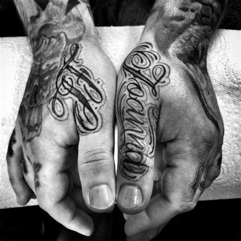 90 Cursive Script Tattoos for Men [2024 Inspiration Guide] | Tattoos ...