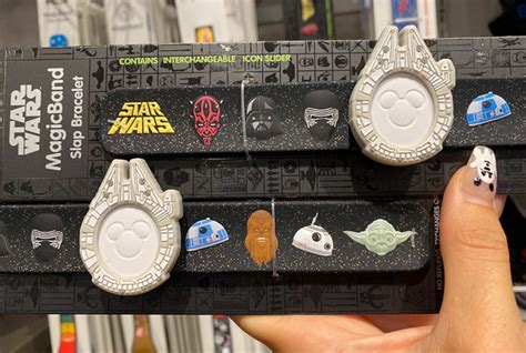 New Star Wars Inspired Millennium Falcon Magicband Slap Bracelet At