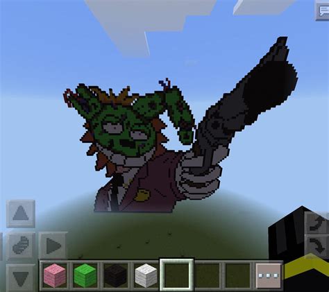 Cool Pixel Art In Minecraft By Herobrinegirlita On Deviantart