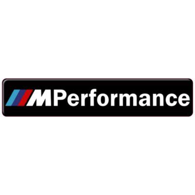 BMW M Performance 3D Domed Badge Emblem