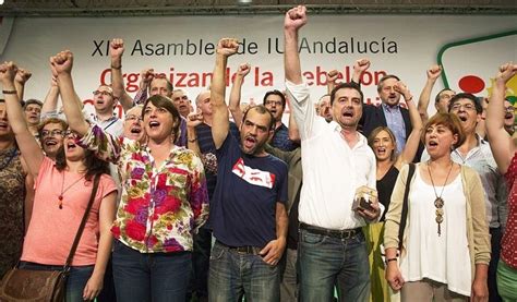 Izquierda Unida De Andaluc A Saca Pecho Ante Sus Militantes De Su