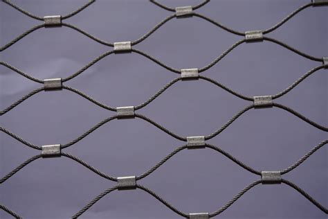 Flexible Stainless Steel Wire Rope Mesh Rope Mesh And Protective