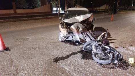 Violento Choque Entre Un Auto Y Una Moto Tuvo Como Saldo Un Conductor