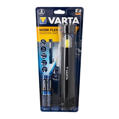 Varta 18646 Work Flex Teleskop Aydınlatma 5W Led Fener