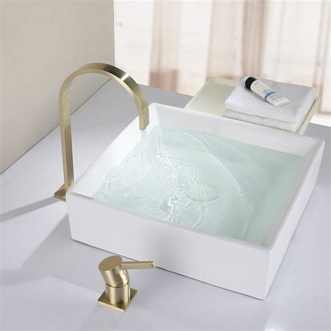 Grifo De Lat N Gris Para Lavabo De Ba O Grifer A Dividida En Oro Rosa