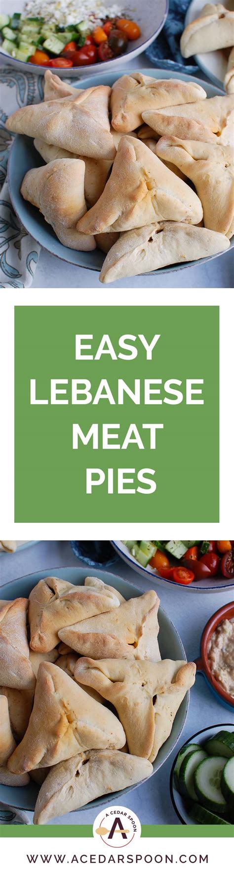 Lebanese Meat Pie Recipe A Cedar Spoon