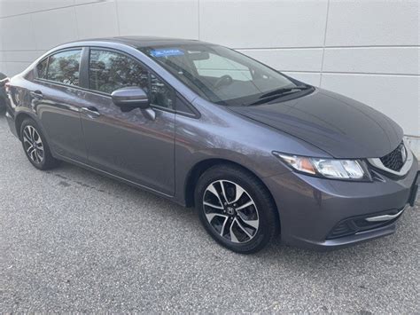 Certified Pre Owned 2014 Honda Civic Ex 4d Sedan In Bow Hzp7034