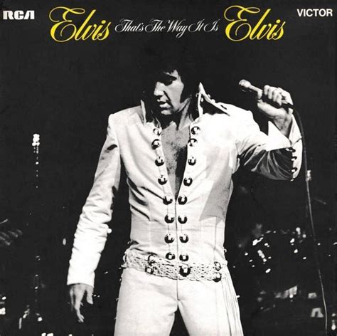 Page Album That S The Way It Is De Elvis Presley