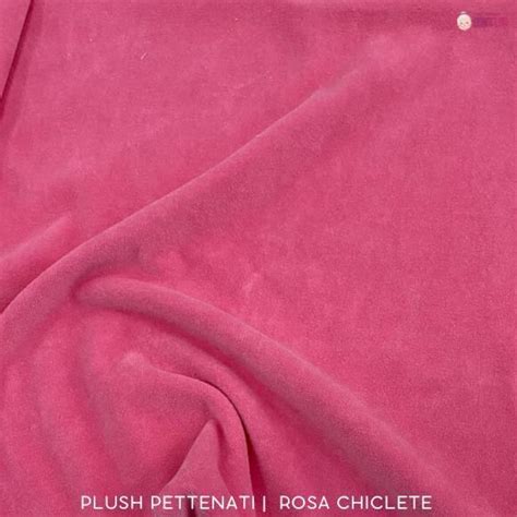 Comprar Plush Pettenati Rosa Chiclete Textura Macia E Toque Aveludado