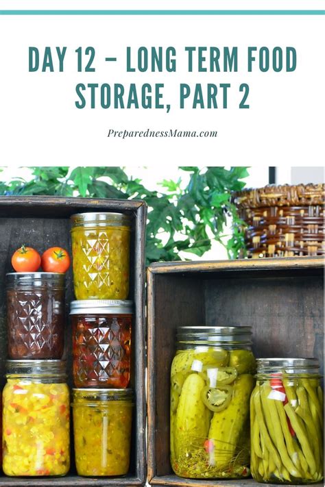 Day 12 Long Term Food Storage Part 2 Preparedness Mama Long Term