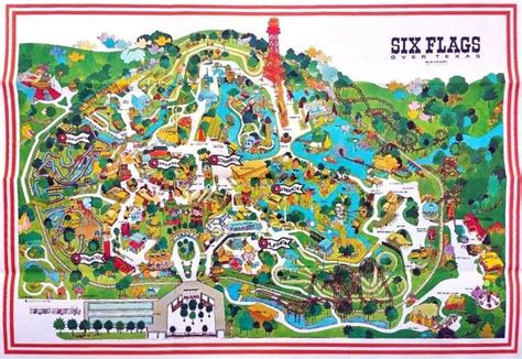 The Story Of Six Flags Over Texas The Amusement Park That Started The Chain Click Americana