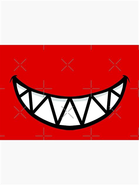 "Grin " Mask for Sale by CherryCloudsArt | Redbubble