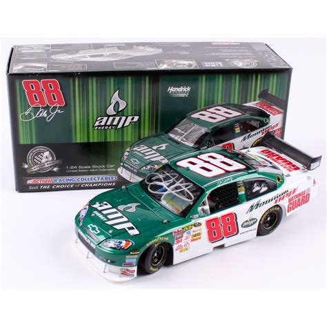 Dale Earnhardt Jr Signed 2008 88 Amp Energy Mt Dew 124 Le Premium